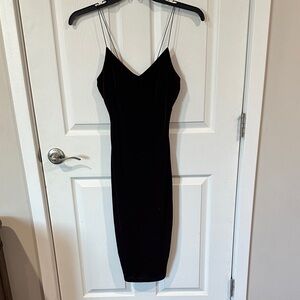 The vintage shop wine colored midi dress